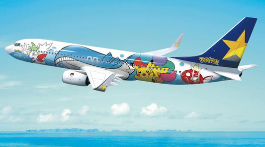 Nieuw Pokémon Vliegtuig van Japanse Carrier SKYMARK