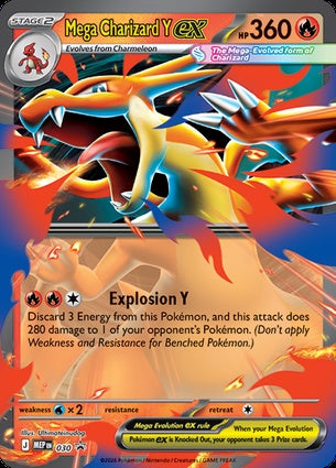Black Star Promos - MEP030 - Mega Charizard Y ex