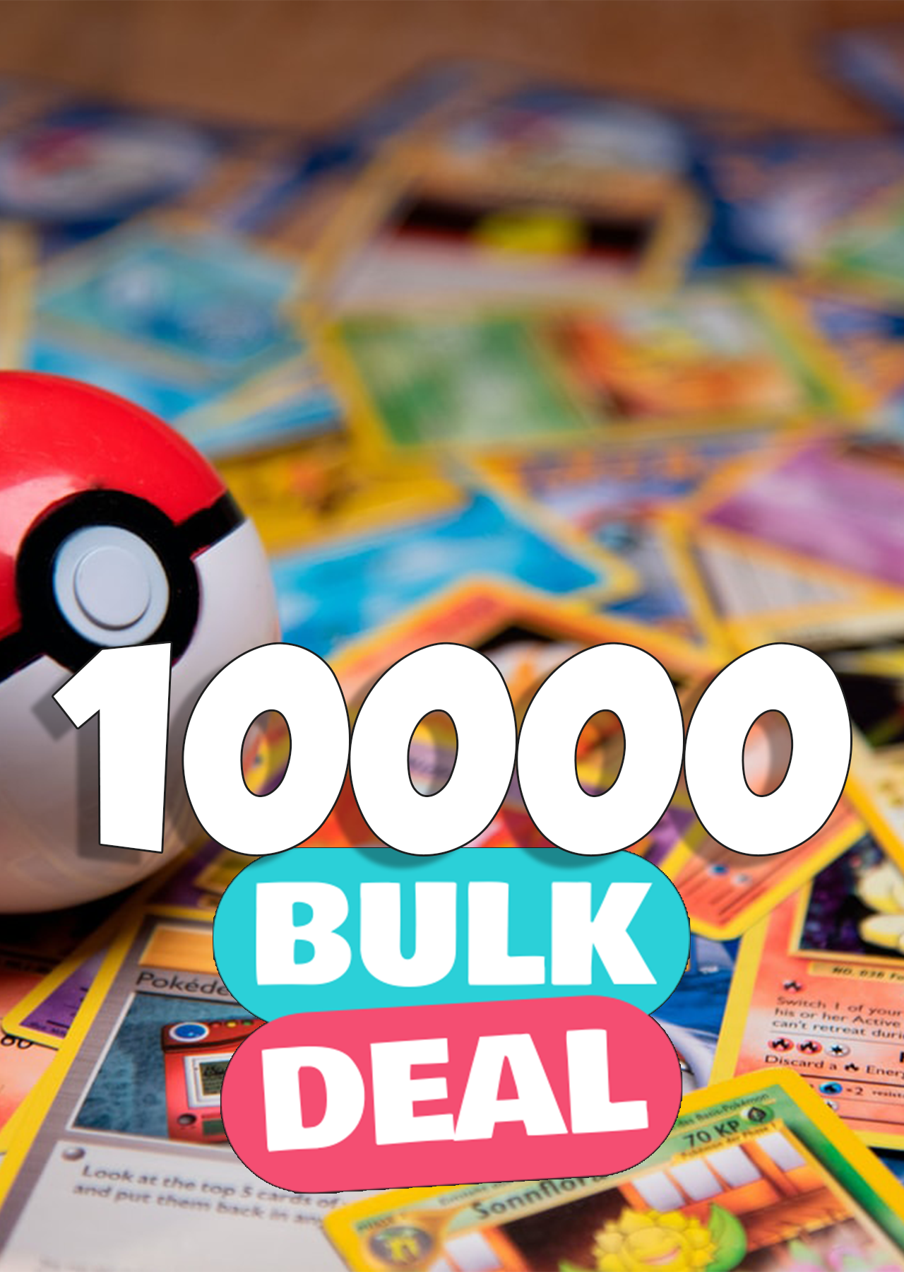 $10000 pokemon card Poké Center - Bulk