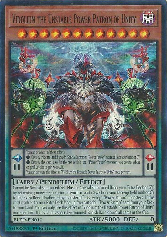 BLZD-EN010 - Vidolium the Unstable Power Patron of Unity