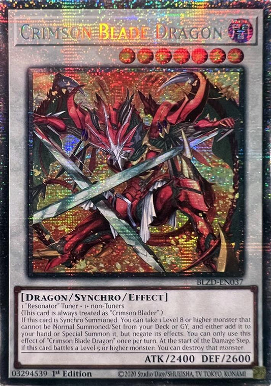 BLZD-EN037 - Crimson Blade Dragon