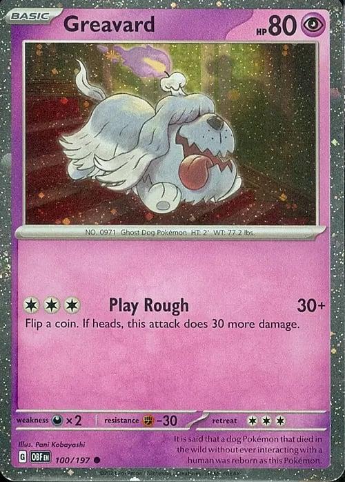 OBF - 100/197 - Greavard - Cosmos Holo