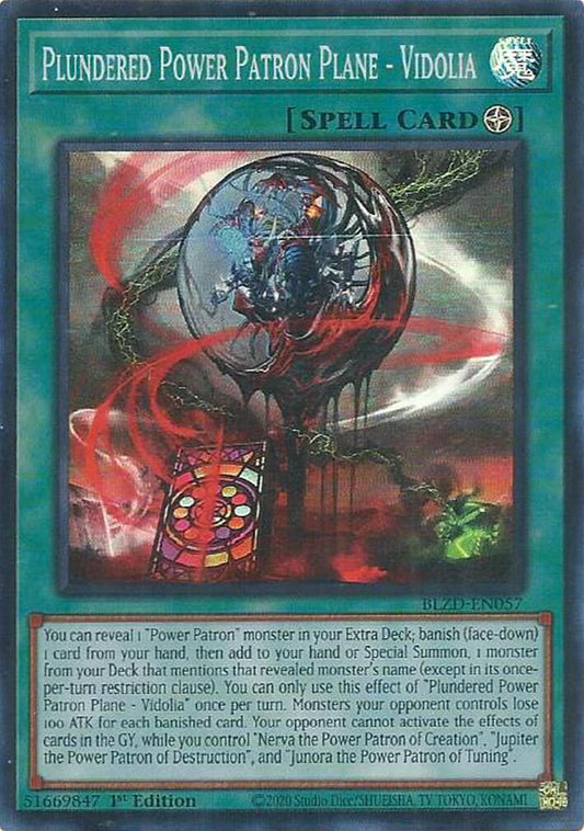 BLZD-EN057 - Plundered Power Patron Plane - Vidolia