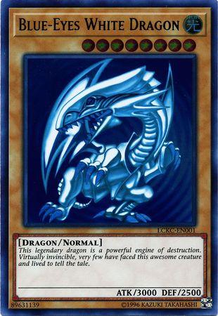 LCKC-EN001 - Blue-Eyes White Dragon - Art 3
