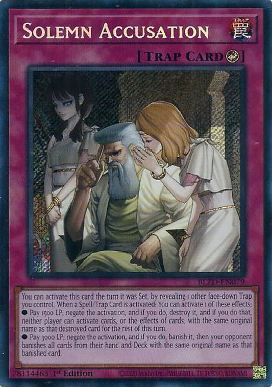 BLZD-EN079 - Solemn Accusation