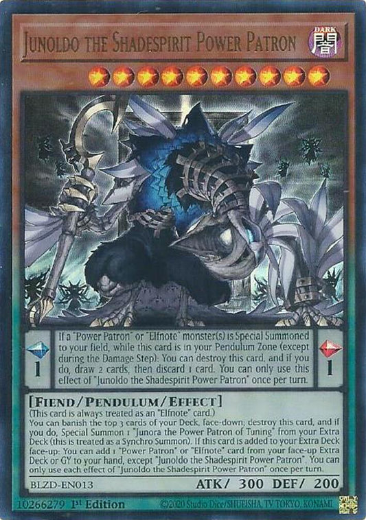BLZD-EN013 - Junoldo the Shadespirit Power Patron