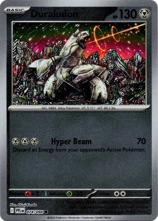 Phantasmal Flames - 074/094 - Duraludon - Reverse Holo