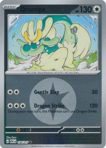 Ascended Heroes - 176/217 - Drampa - Energy Reverse Holo