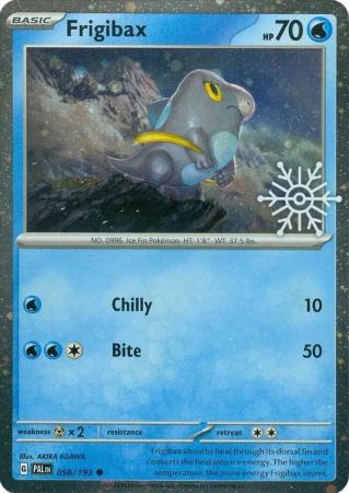 Paldea Evolved - 058/193 - Frigibax - Holo (Stamped) (Sealed)