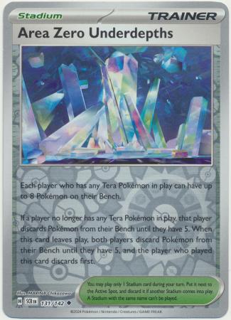 Stellar Crown - 131/142 - Area Zero Underdepths - Reverse Holo