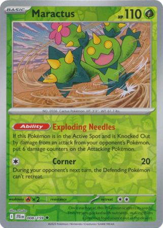 Journey Together - 008/159 - Maractus - Reverse Holo