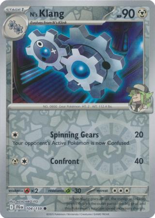 Journey Together - 104/159 - N's Klang - Reverse Holo