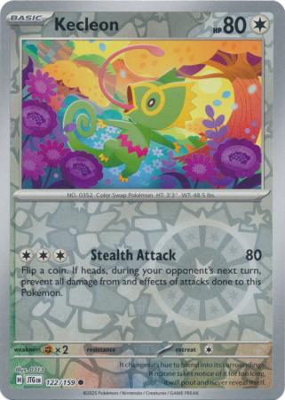 Journey Together - 122/159 - Kecleon - Reverse Holo