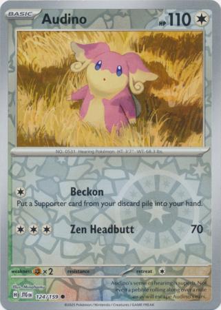 Journey Together - 124/159 - Audino - Reverse Holo