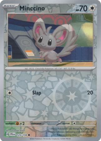 Journey Together - 125/159 - Minccino - Reverse Holo