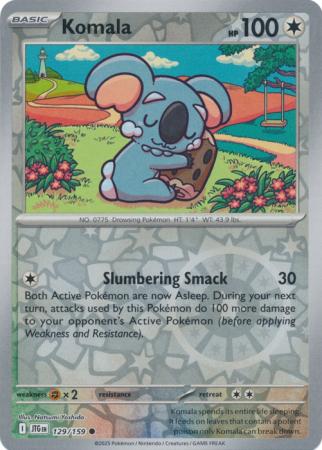 Journey Together - 129/159 - Komala - Reverse Holo