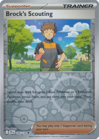 Journey Together - 146/159 - Brock's Scouting - Reverse Holo