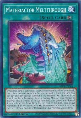 ALIN-EN063 - Materiactor Meltthrough