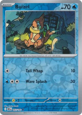 Destined Rivals - 057/182 - Buizel - Reverse Holo