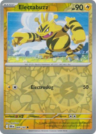 Destined Rivals - 068/182 - Electabuzz - Reverse Holo