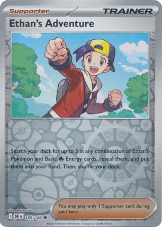 Destined Rivals - 165/182 - Ethan's Adventure - Reverse Holo