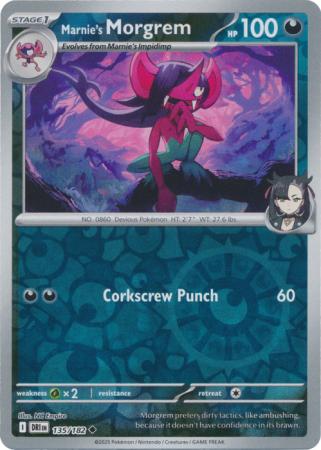 Destined Rivals - 135/182 - Marnie's Morgrem - Reverse Holo
