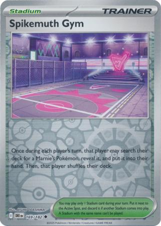 Destined Rivals - 169/182 - Spikemuth Gym - Reverse Holo