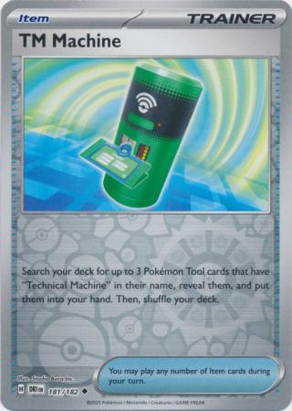 Destined Rivals - 181/182 - TM Machine - Reverse Holo