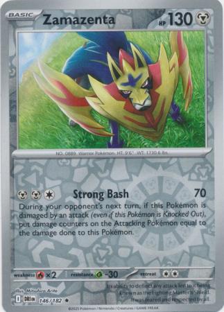Destined Rivals - 146/182 - Zamazenta - Reverse Holo