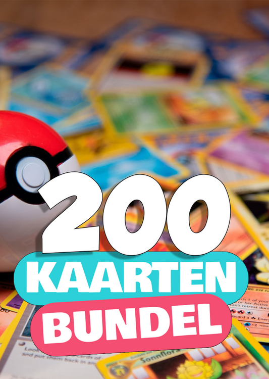 Bundle of 200 Pokémon Cards