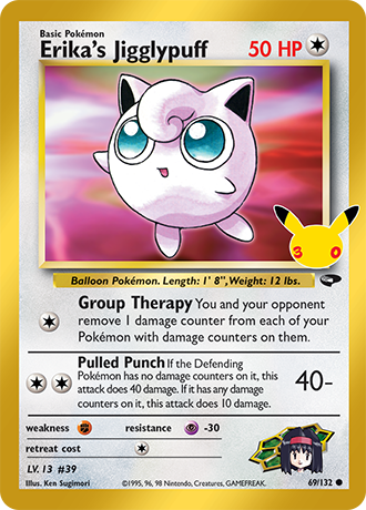 30th Celebration - 069/132 - Erika's Jigglypuff - Classic Collection