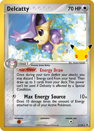30th Celebration - 005/109 - Delcatty - Classic Collection