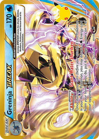 30th Celebration - 041/122 - Greninja BREAK - Classic Collection