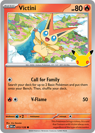 30th Celebration - 013/128 - Victini