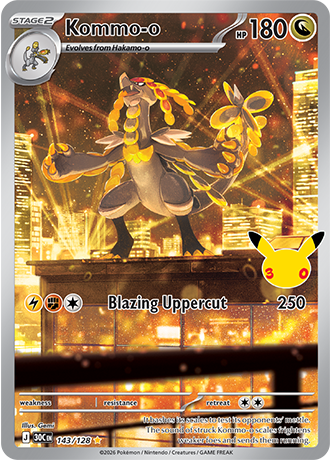 30th Celebration - 143/128 - Kommo-o
