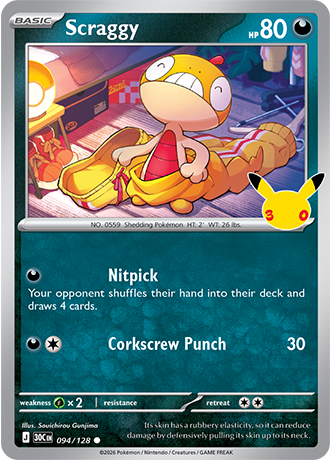 30th Celebration - 094/128 - Scraggy