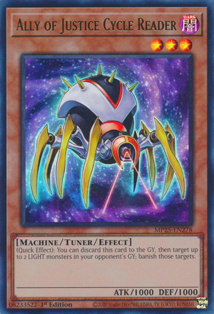 MP25-EN278 - Ally of Justice Cycle Reader