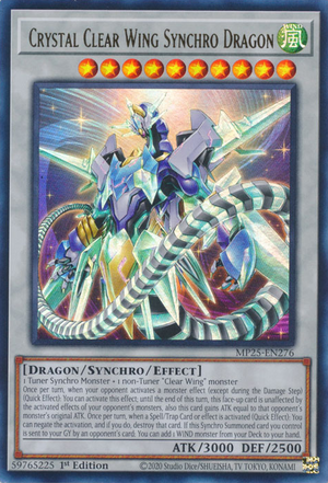 MP25-EN276 - Crystal Clear Wing Synchro Dragon