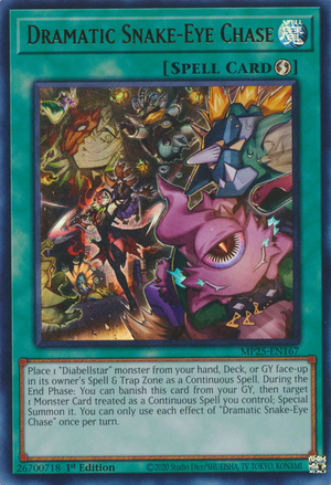 MP25-EN167 - Dramatic Snake-Eye Chase