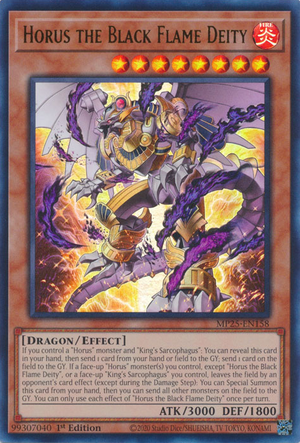 MP25-EN158 - Horus the Black Flame Deity