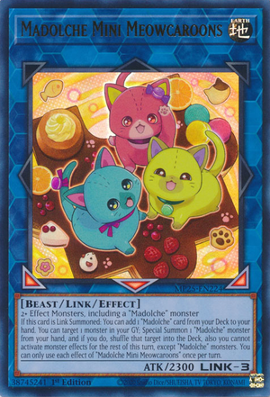 MP25-EN224 - Madolche Mini Meowcaroons