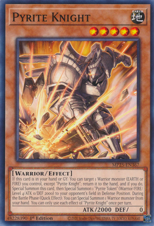 MP25-EN367 - Pyrite Knight