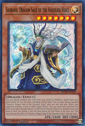 MP25-EN159 - Sauravis, Dragon Sage of the Voiceless Voice