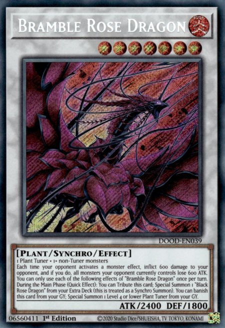 DOOD-EN039 - Bramble Rose Dragon