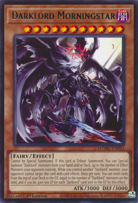 MZMU-EN083 - Darklord Morningstar