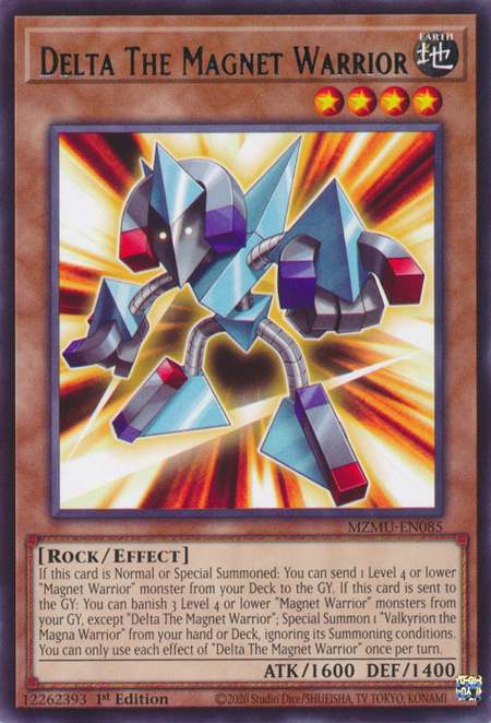 MZMU-EN085 - Delta The Magnet Warrior