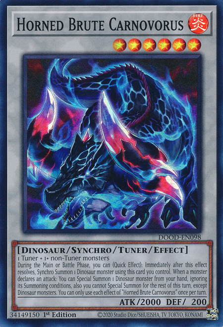 DOOD-EN098 - Horned Brute Carnovorus