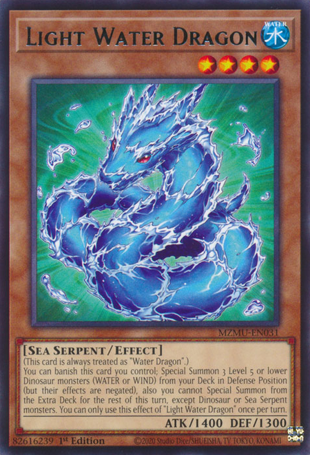 MZMU-EN031 - Light Water Dragon