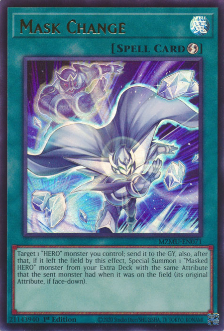 MZMU-EN071 - Mask Change