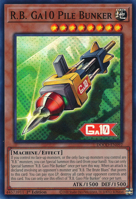 DOOD-EN092 - R.B. Ga10 Pile Bunker